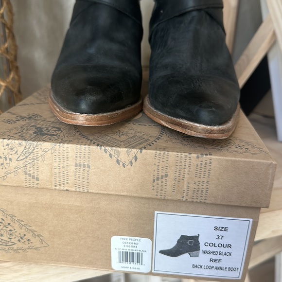 Free People Back Loop Ankle Boot - Picture 6 of 9